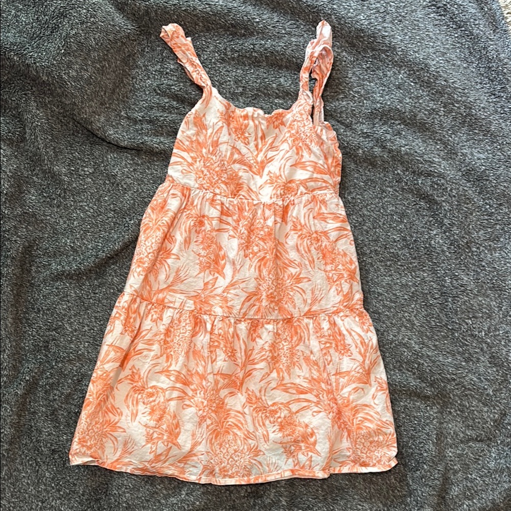 Tommy Hilfiger Kids Dress - Orange Floral